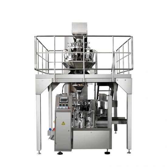 ZR8S-200 Premade Pouch Rotary Fill and Seal Granules Packaging Machine