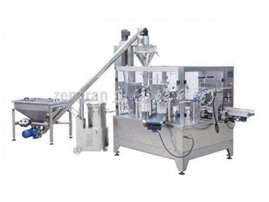 ZR8S-200 Premade Pouch Rotary Fill and Seal Powder Packaging Machine