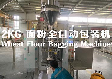 VFFS5000B Automatic 2KG Flour Packaging Machine With 75L Silo Auger Filling Machine Unit (2022)
