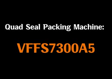 Quad-Seal Bagging Machine Unit: VFFS7300A5 + CJSL2000 Auger Filler (WHEAT FLOUR)